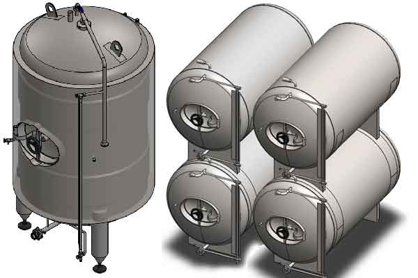 Beer conditioning tanks
