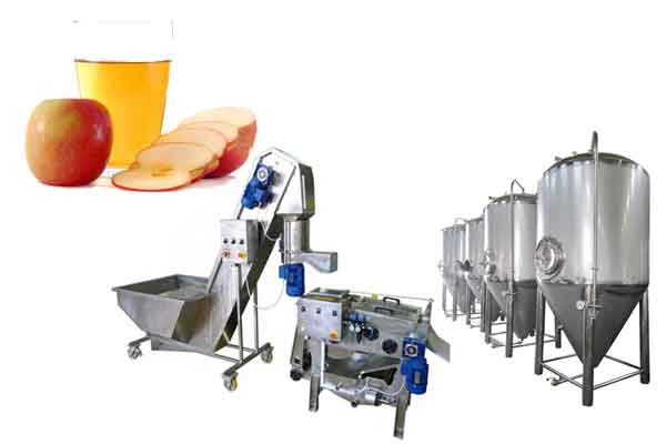 Cider - Profi produktionslinjer