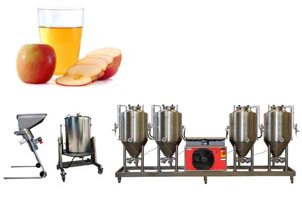 Cider - produktionslinjer Modulo