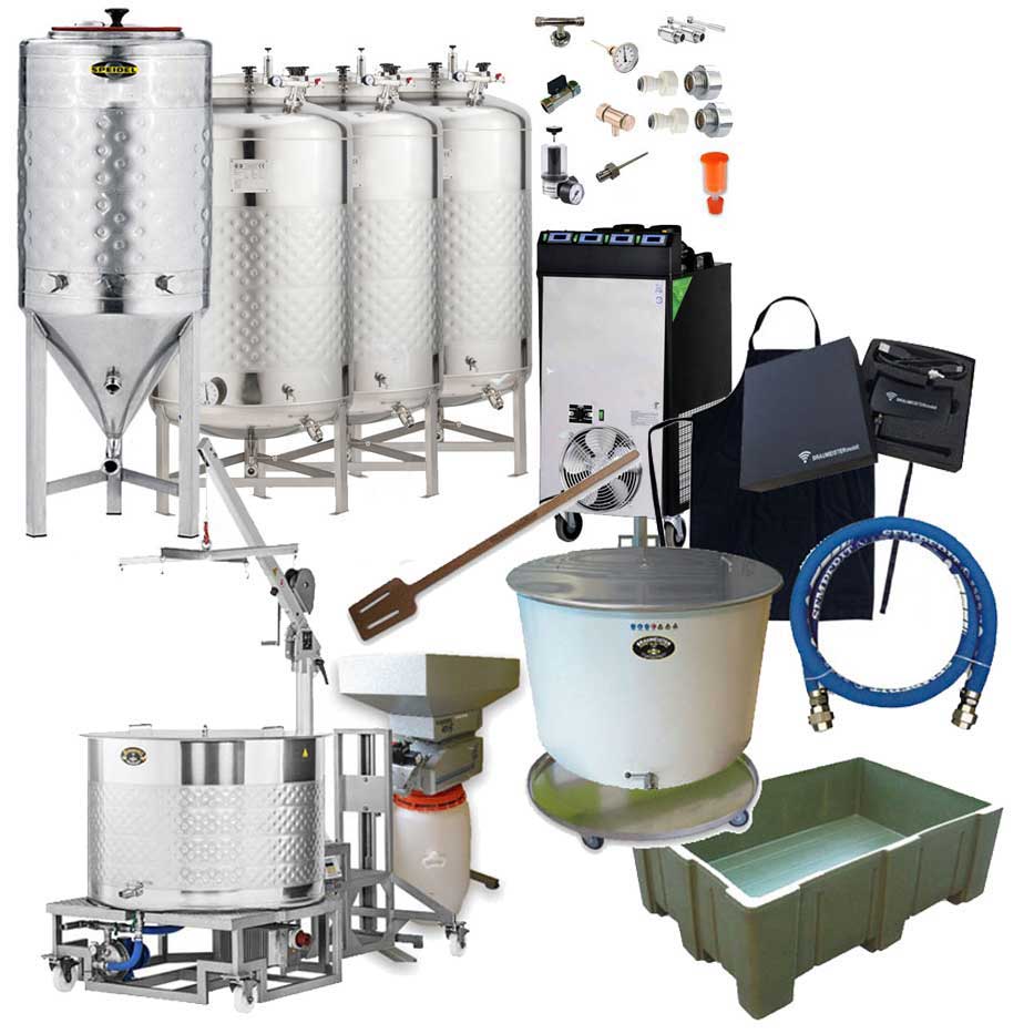 Breweries BREWMASTER 500 with fermenters 500 L