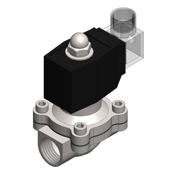 Katup solenoida listrik untuk tangki