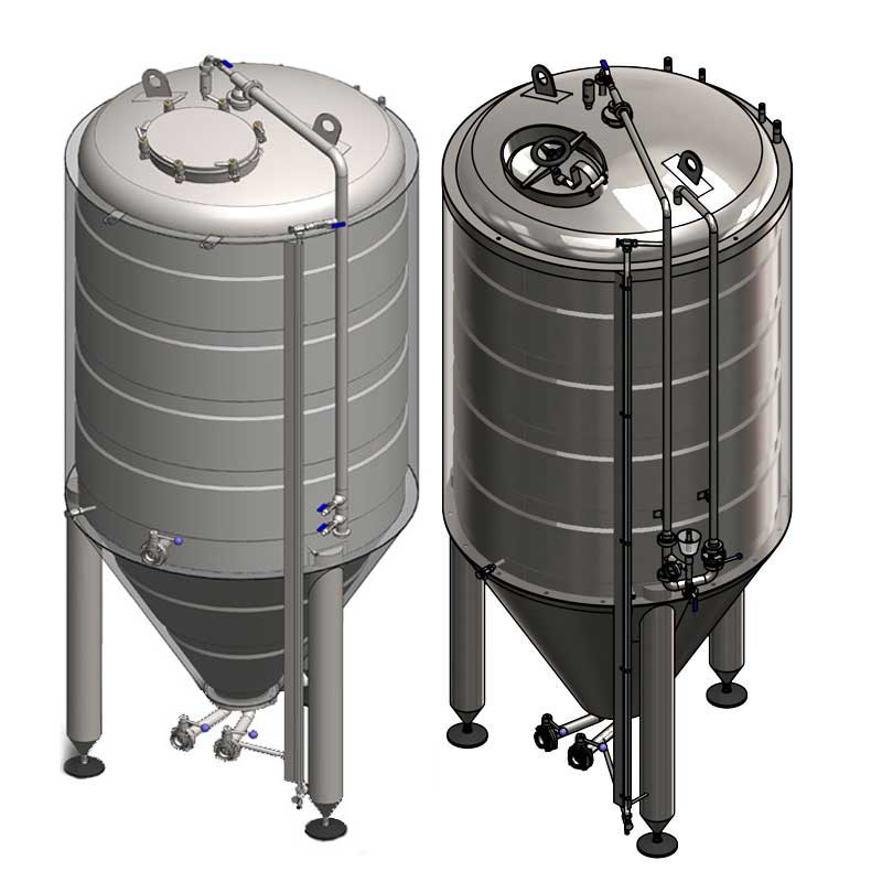 Cylindrically-conical beer fermentation tanks - CLASSIC